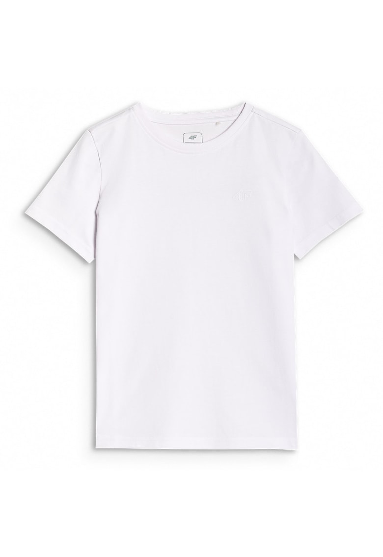 Tricou Baieti Alb Junior - 100% Bumbac - Sport Casual - Marime 122 - Model MM00