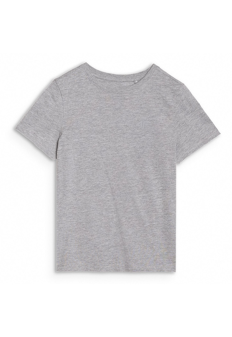 Tricou baieti Junior Sportstyle Gri Deschis Bumbac SS25 - Marime 146