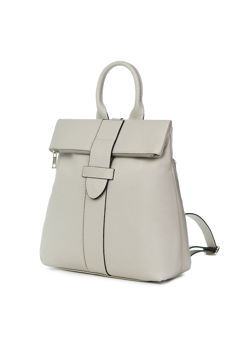 Rucsac din piele naturala Ricardo - Gri