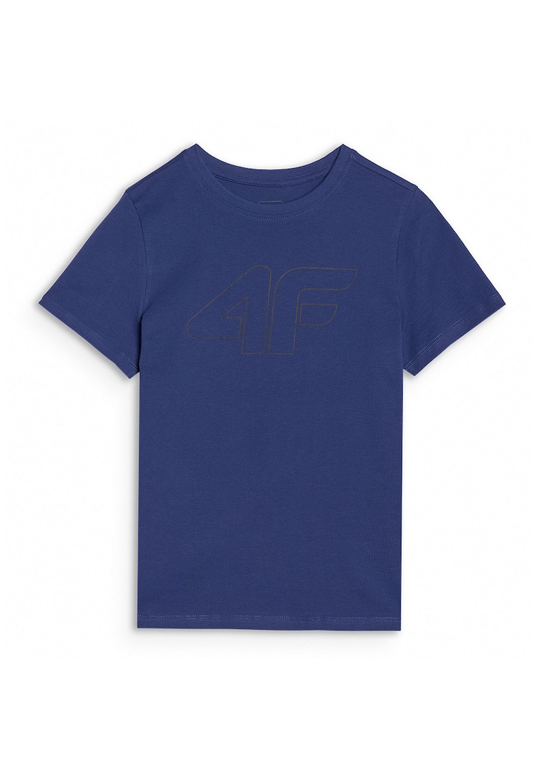 Tricou Baieti - Cobalt - Bumbac Regular - Cobalt