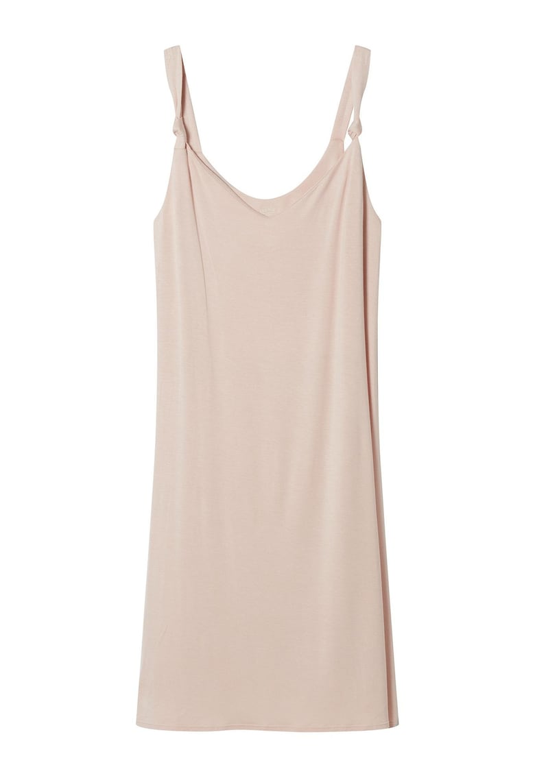 Camasa de noapte dama bej de nisip Carmona