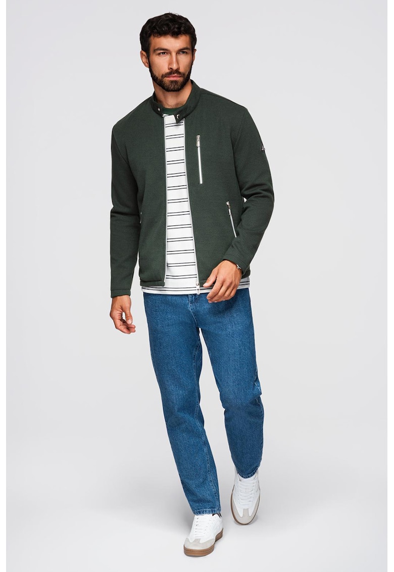 Jacheta cu fermoar si model uni
