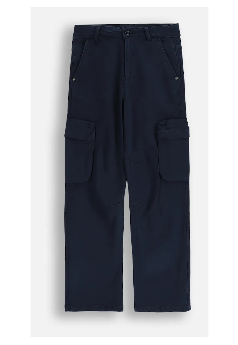Pantaloni Cargo bleumarin - Bleumarin