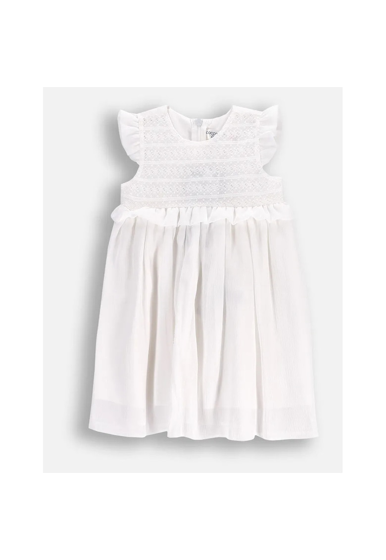 Rochie de seară din tul - Ecru