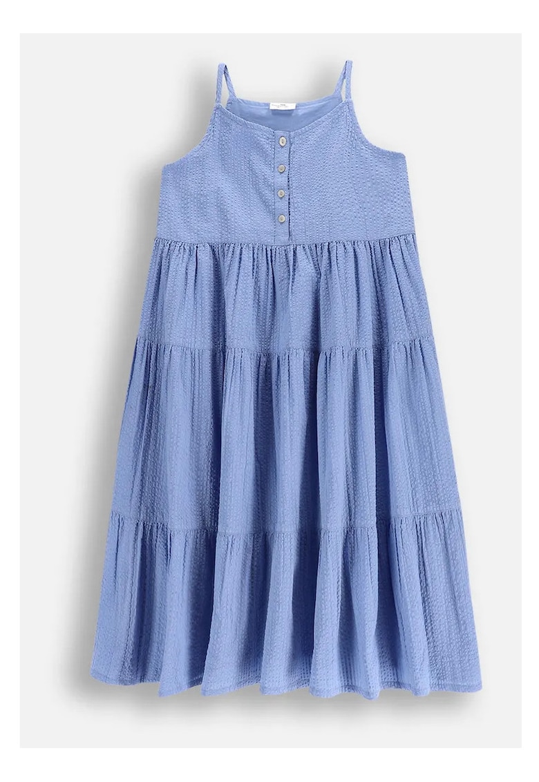 Rochie din tesatura - Albastru