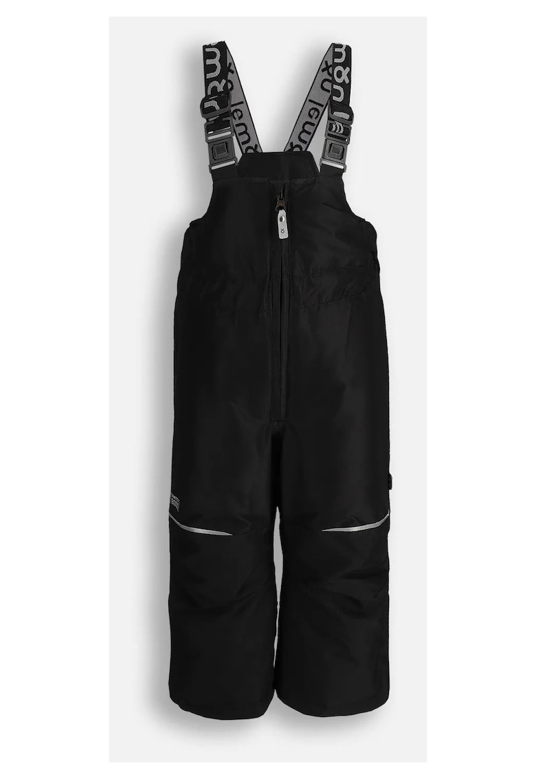 Pantaloni copii impermeabili - bretele - negru - Negru