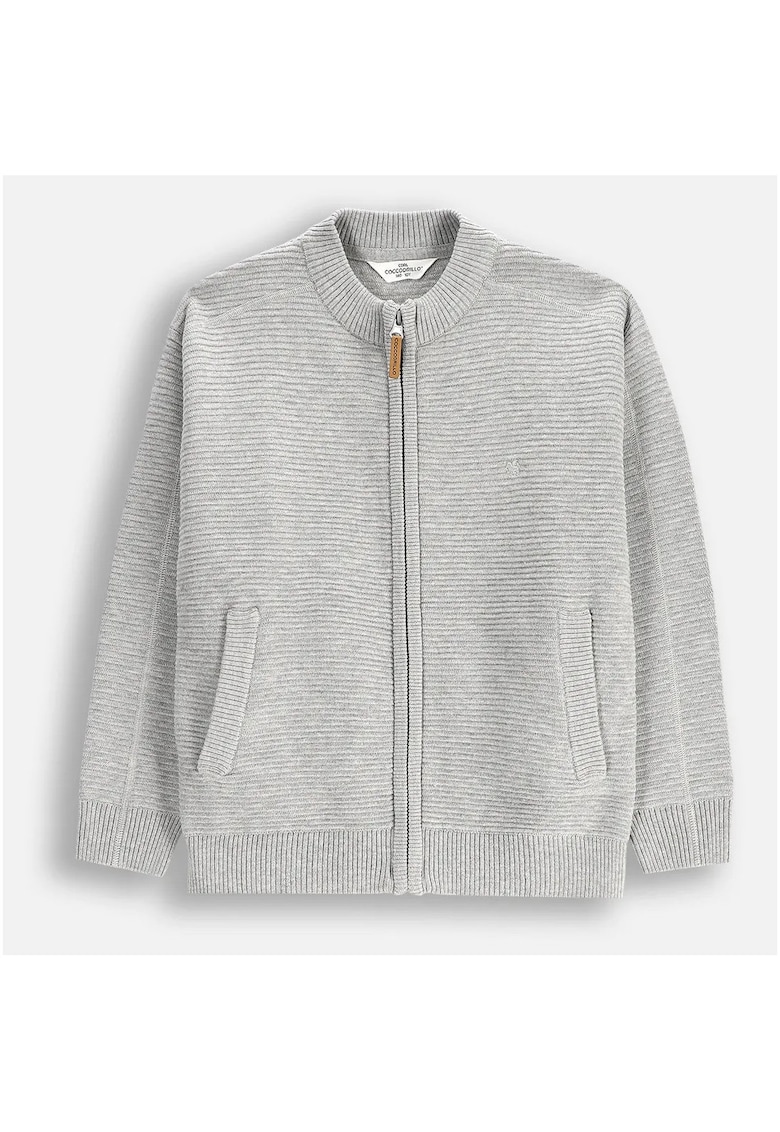 Cardigan gridwqfq - Gri deschis melange