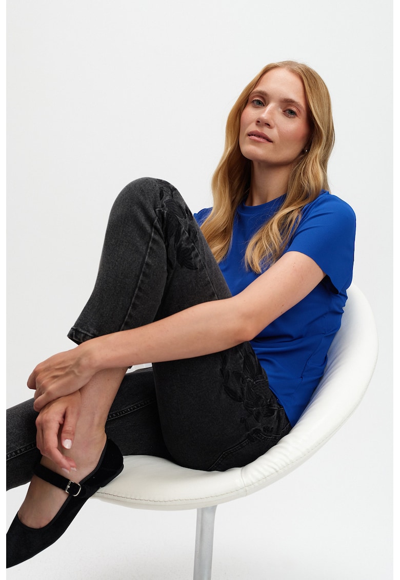 Blugi capri slim fit