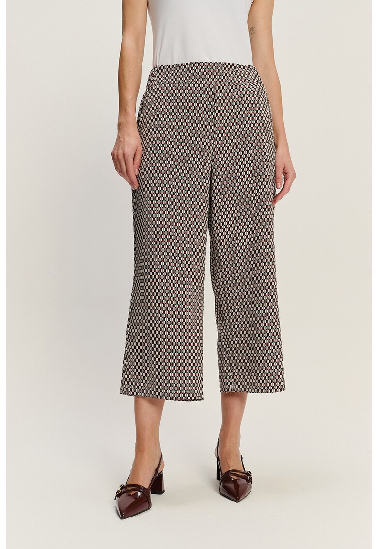 Pantaloni culotte cu buzunare