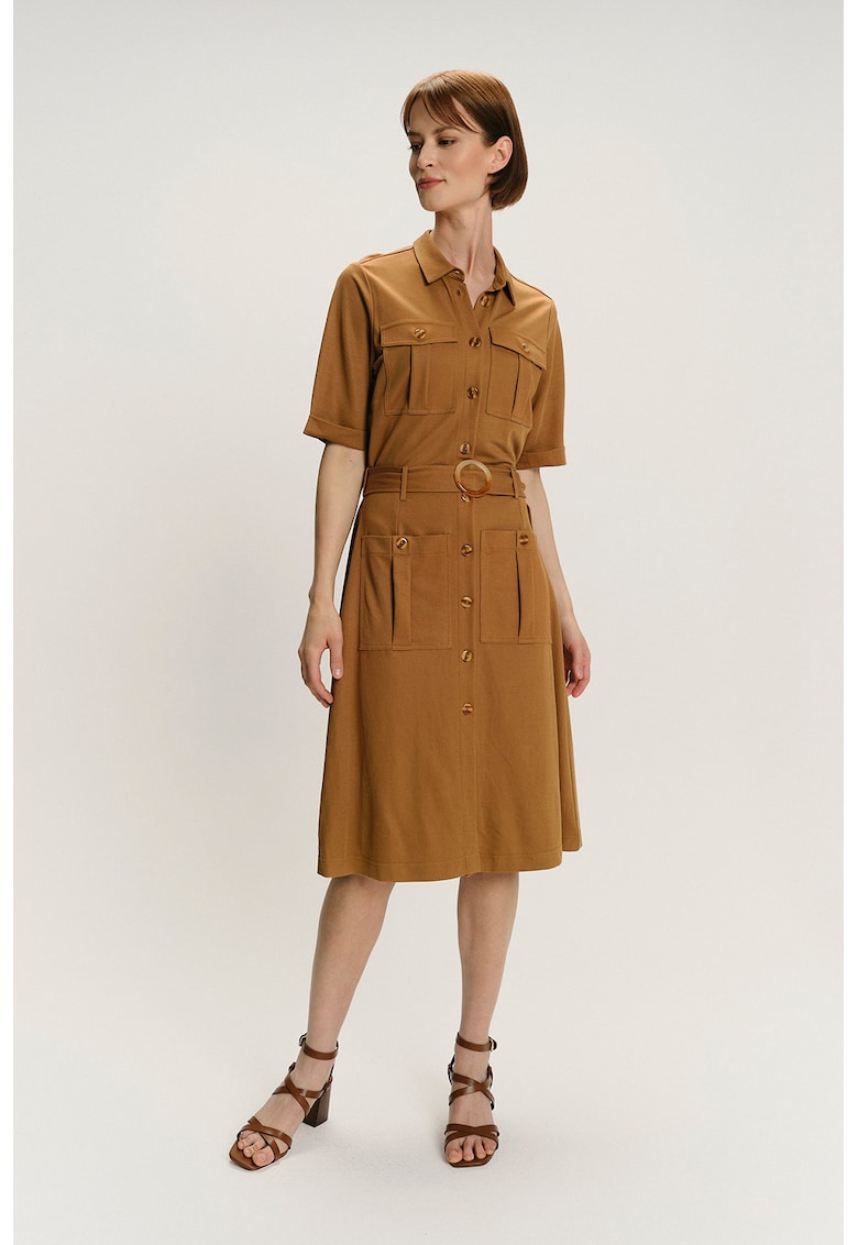 Rochie-camasa midi uni