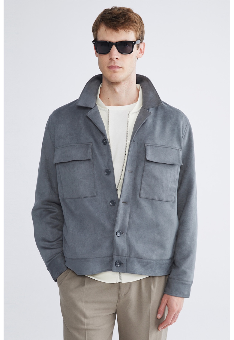 Jacheta uni cu buzunare