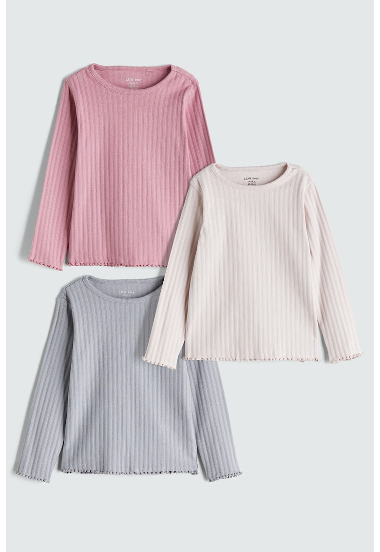 Set de bluze slim-fit - 3 piese