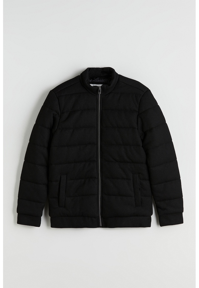 Geaca matlasata slim-fit