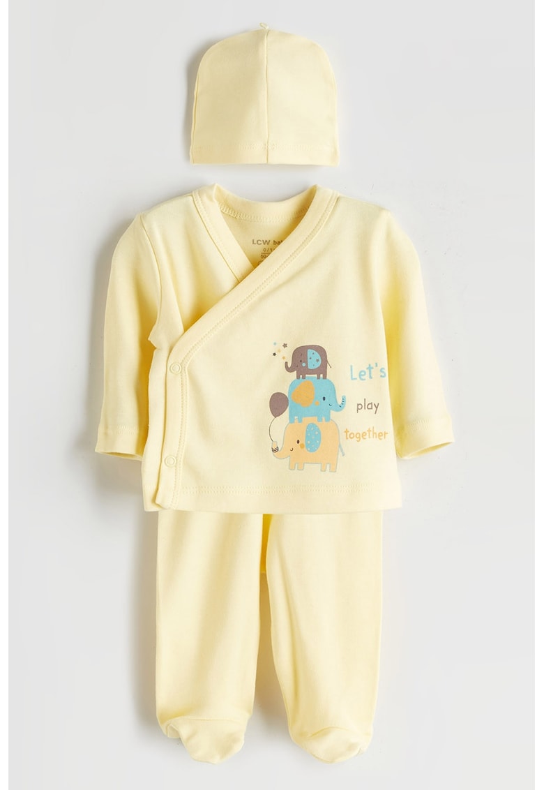 Set de imbracaminte din bumbac - 3 piese