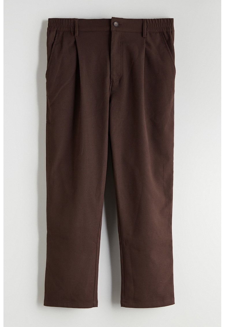 Pantaloni relaxed-fit - Maro inchis