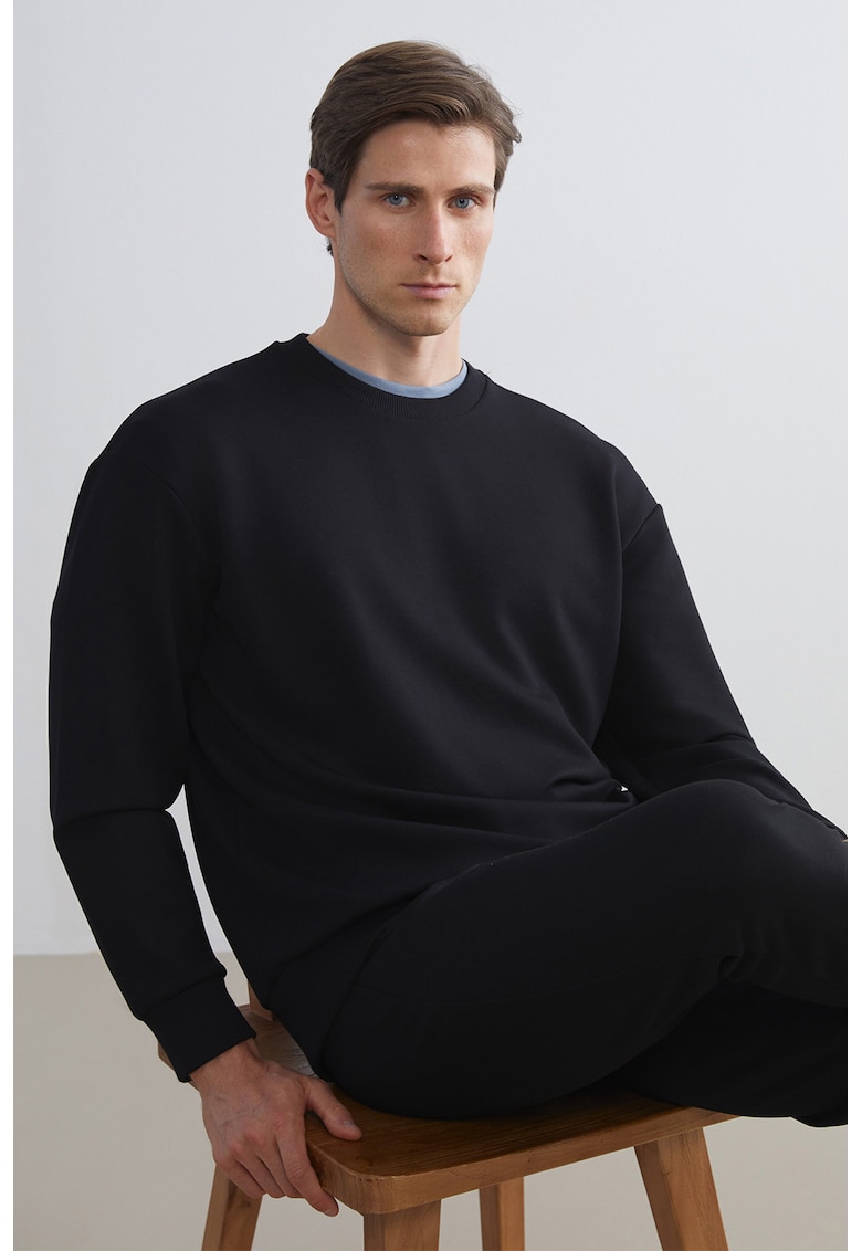 Bluza de trening uni cu maneci cazute