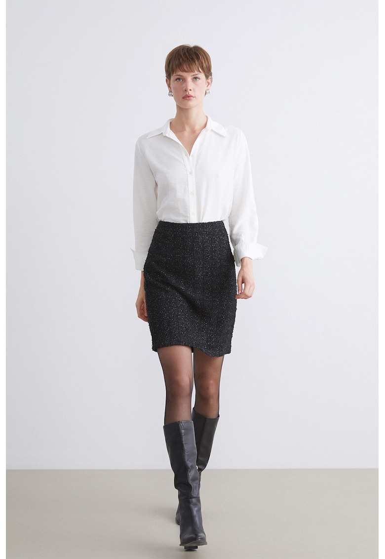 Fusta slim fit din tuid