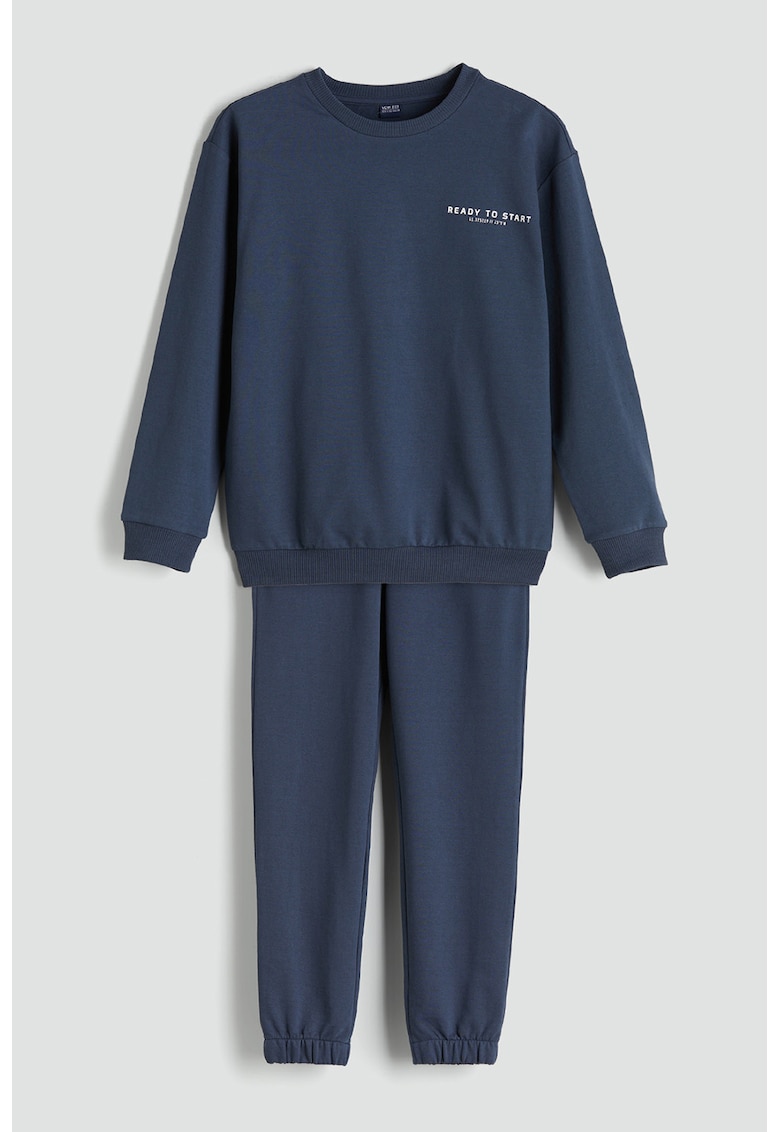 Set de bluza si pantaloni de trening lejeri - 2 piese