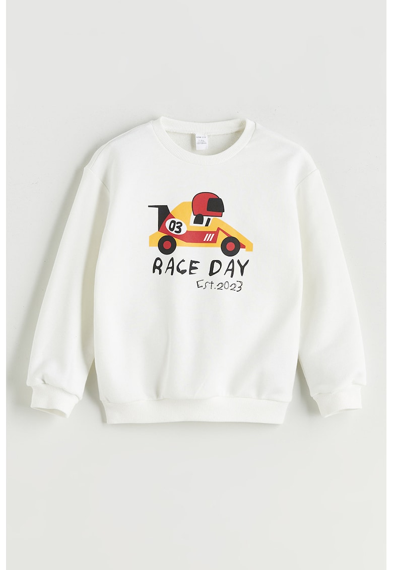 Bluza de trening din amestec de bumbac cu design grafic