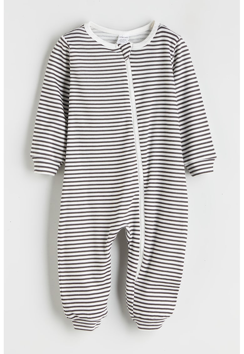 Salopeta cu dungi si fermoar