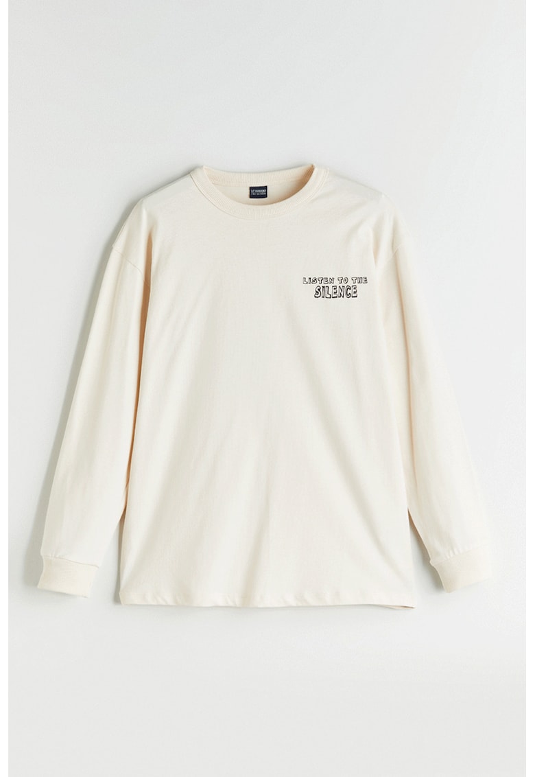 Bluza de trening din bumbac cu imprimeu