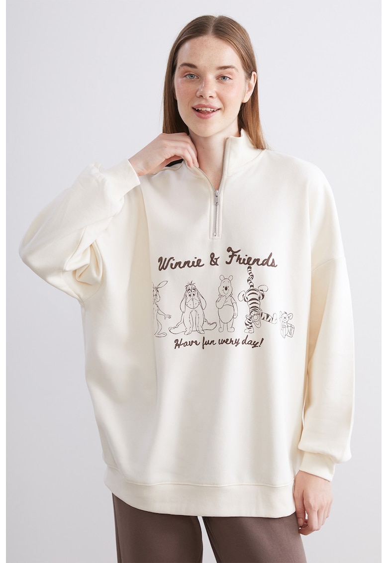 Bluza supradimensionata de trening cu Winnie&Friends