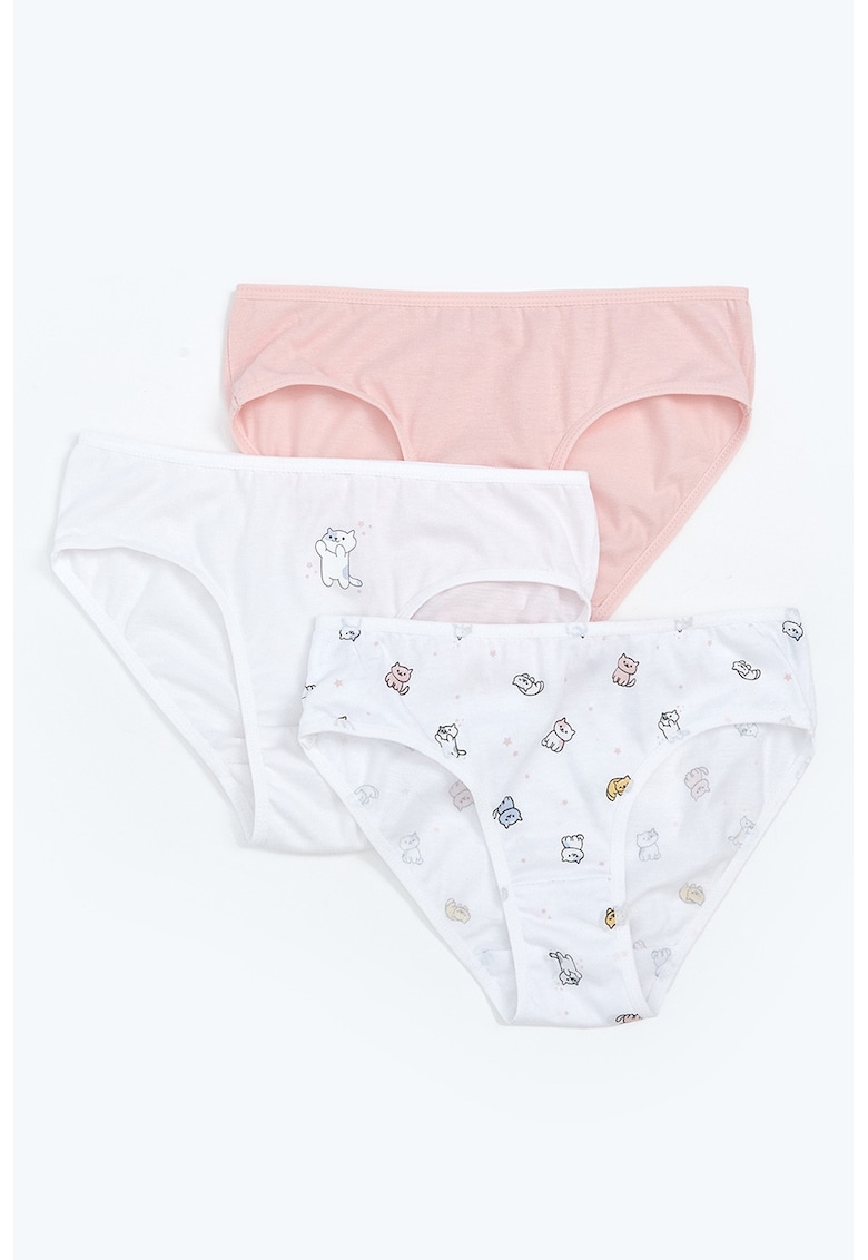 Set de chiloti de bumbac - 3 perechi