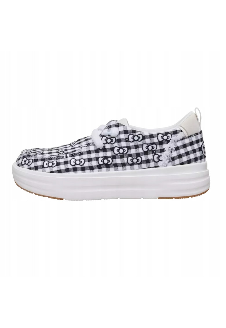 Mocasini Femei Spuma EVA - Wendy Nova Hello Kitty - Negru - Negru