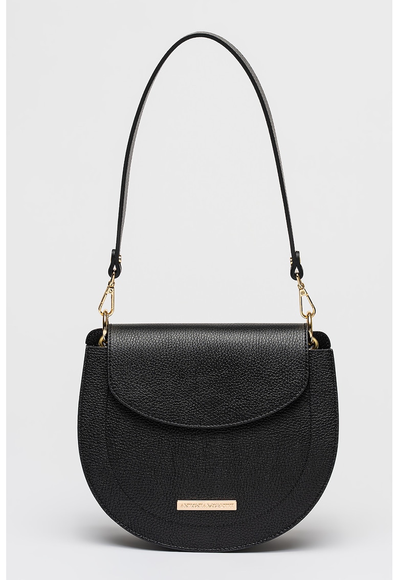 Geanta de piele - Negru