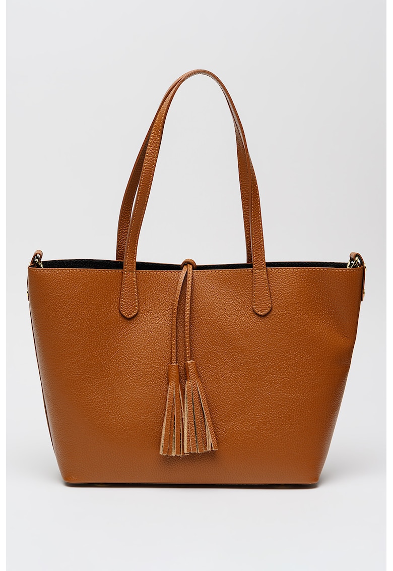 Geanta tote de piele - Maro scortisoara