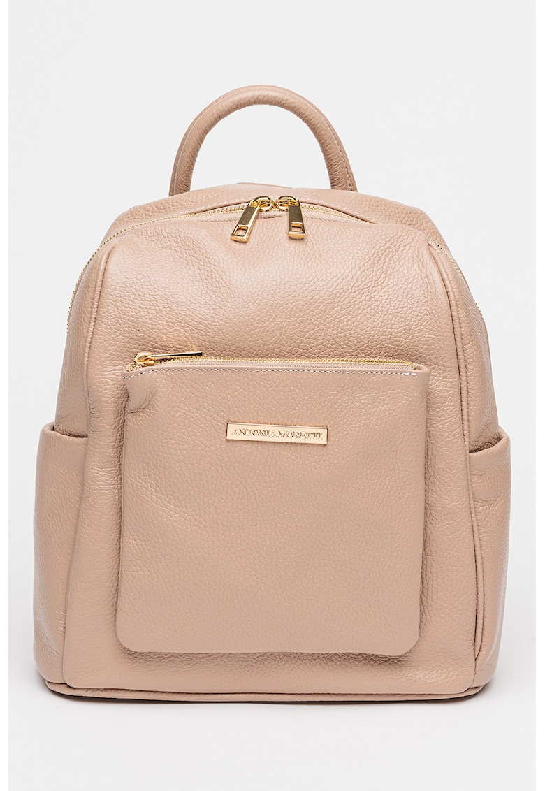 Rucsac cu logo metalic - Roz prafuit