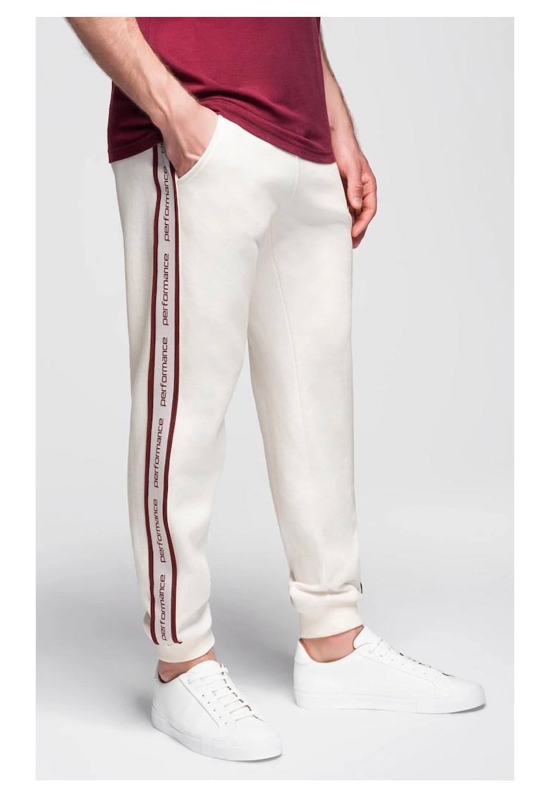 Pantaloni sport jogger cu dungi OM-PASK-0284