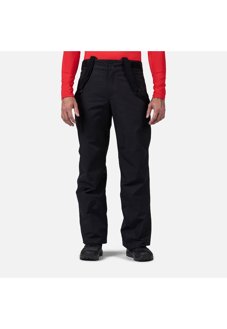 Pantaloni ski INSULATED SKI - negru - pentru barbati - Rosu