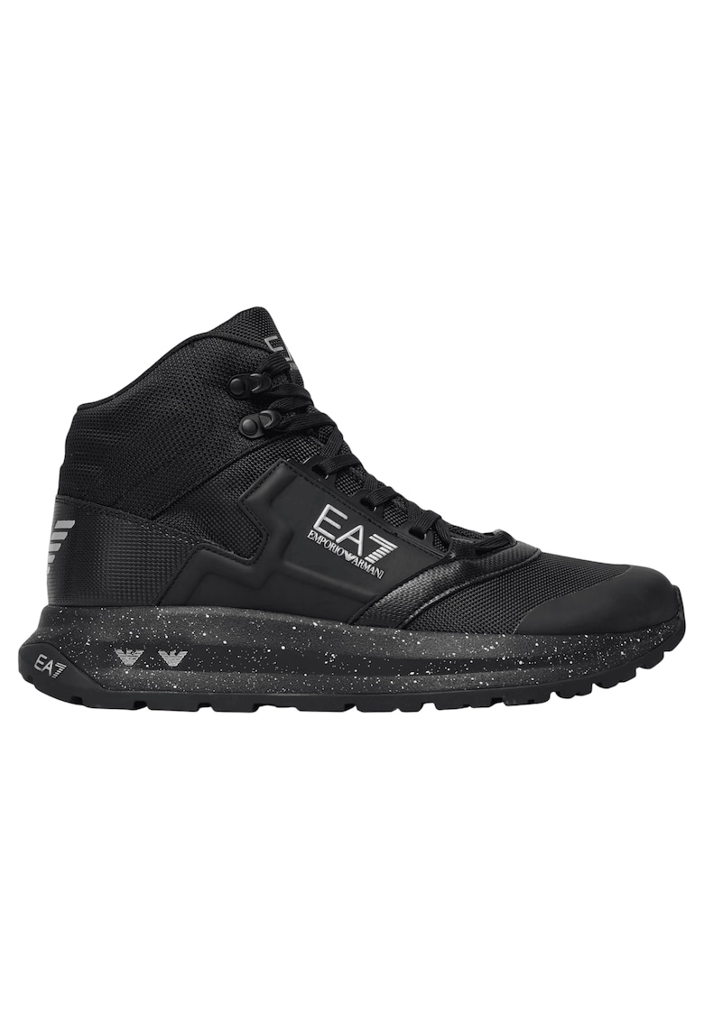 Pantofi sport EA7 Ice Altura Nylon Mesh+ 51489 - Negru/Argintiu