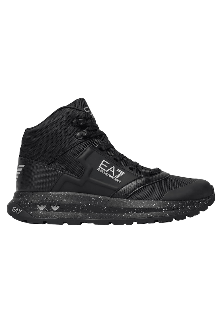 Pantofi sport EA7 Ice Altura Nylon Mesh+ 51489 - Negru/Argintiu