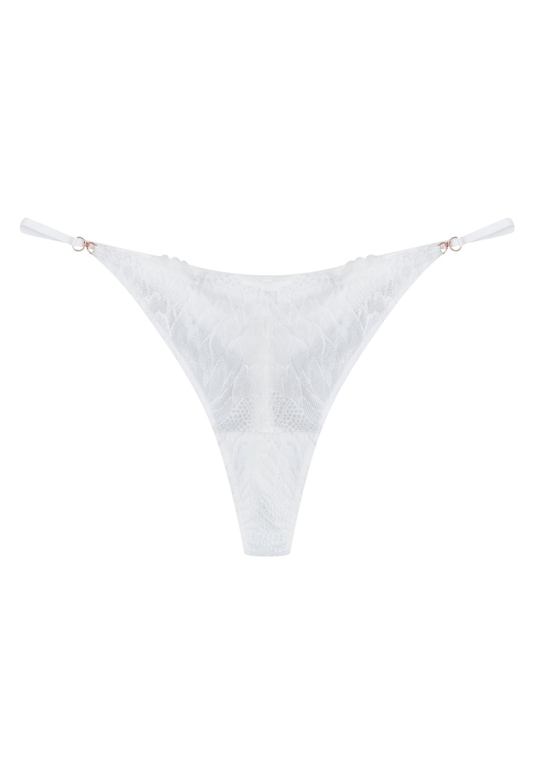 Chiloti tip tanga Alb crem Olive