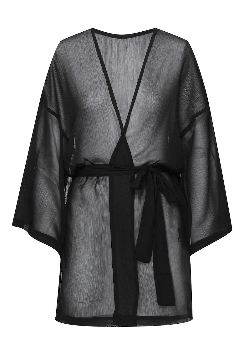 Halat de plaja dama Tango negru