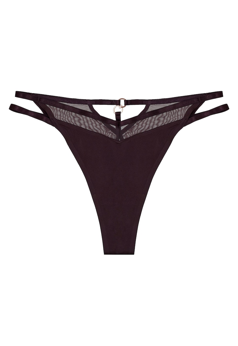 Chiloti tip tanga Bronz inchis Ova