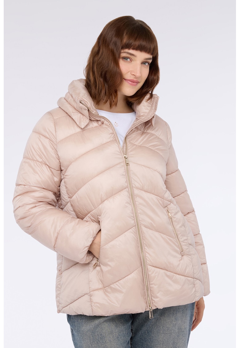 Geaca scurta cu gluga