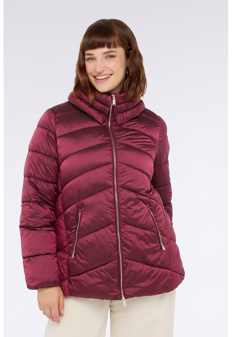 Geaca scurta cu gluga