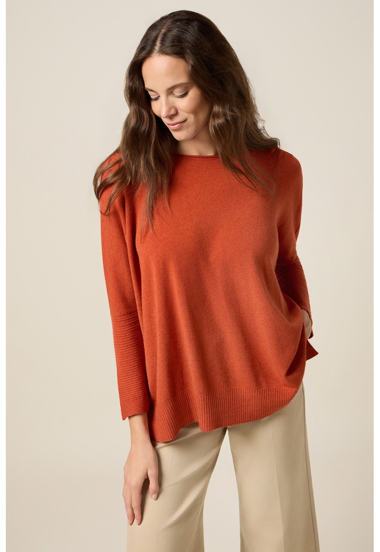 Pulover lejer cu maneci 3/4