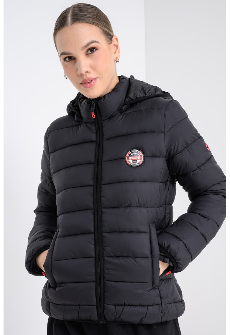 Geaca matlasata cu vatelina si buzunare laterale Atika