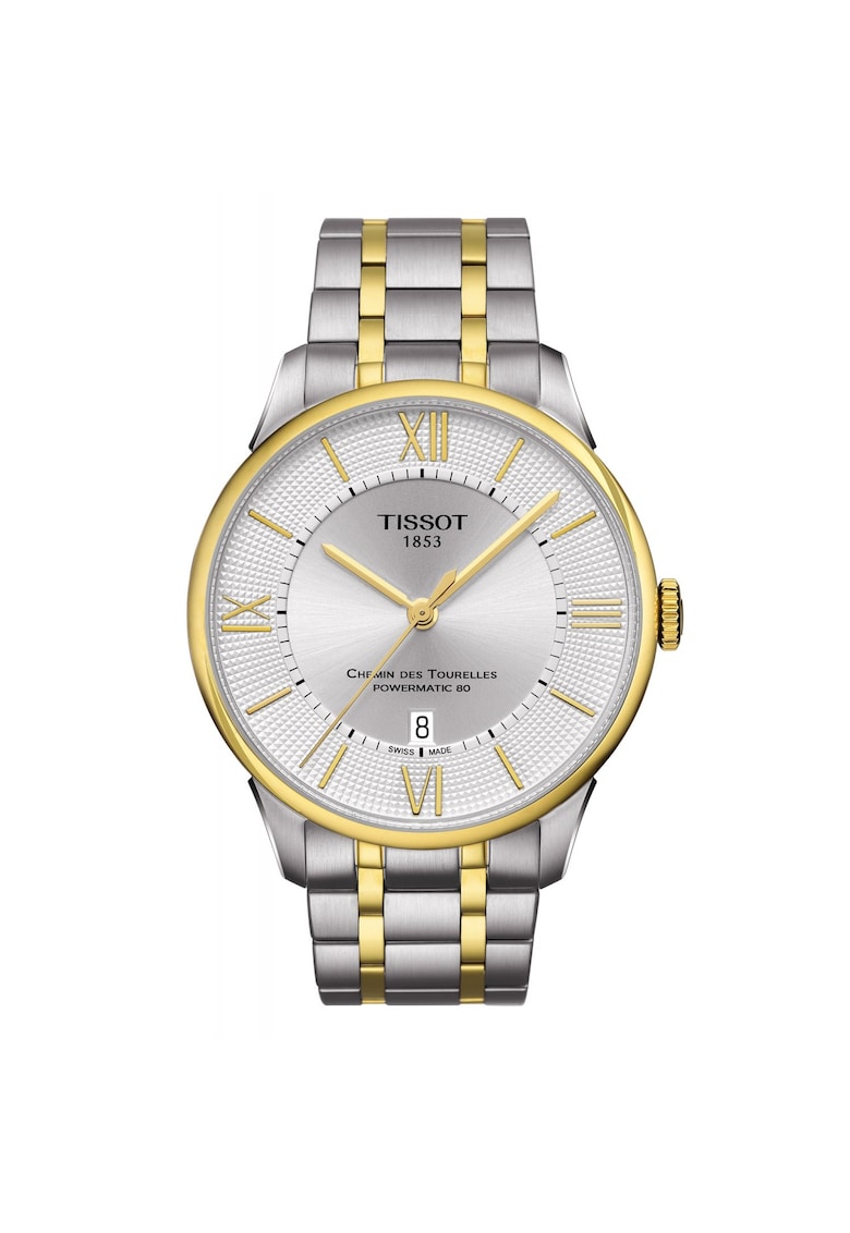 Ceas bărbați Chemin Des Tourelles Powermatic 80 - mecanism automat - inox - 42mm