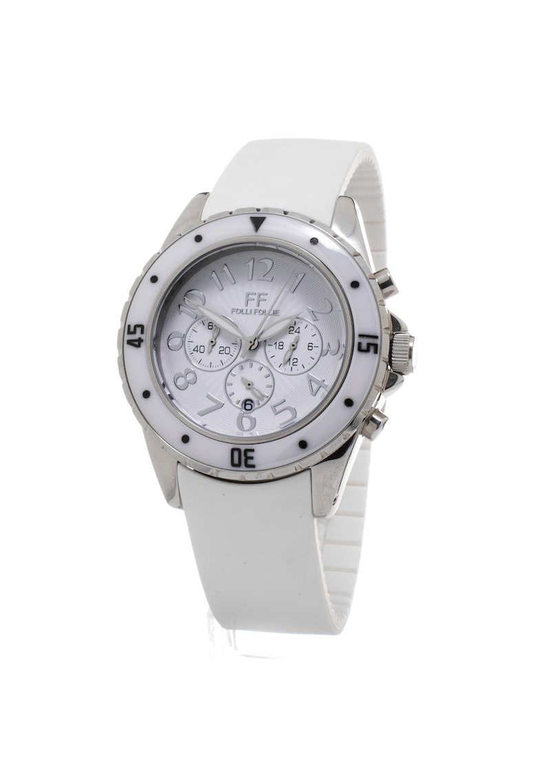 Ceas dama - quartz - inox - 45mm - silicon