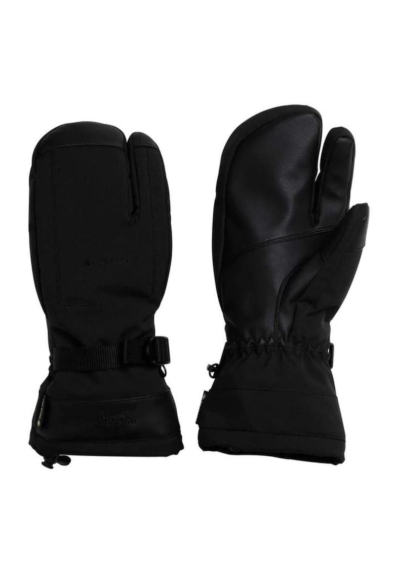 Manusi sport negru - marime unica - impermeabile - cu membrana GORE-TEX