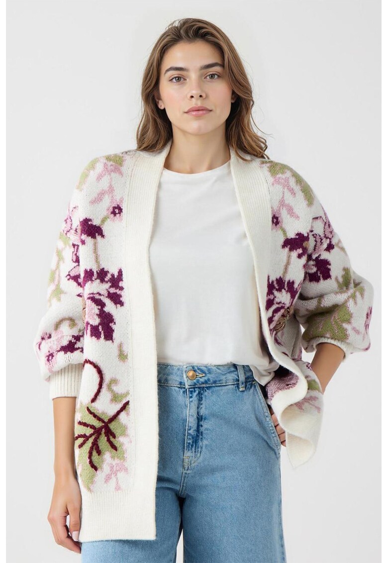 Cardigan supradimensionat fara inchidere