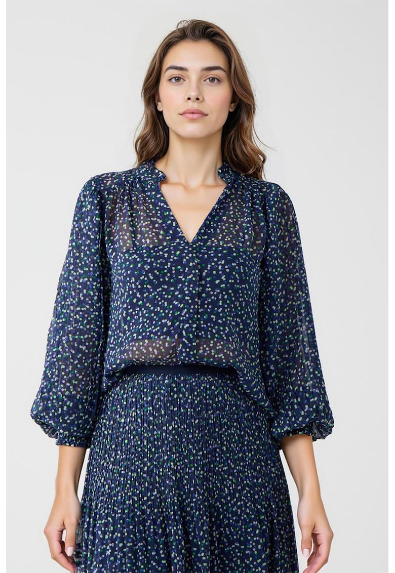 Bluza cu imprimeu buline