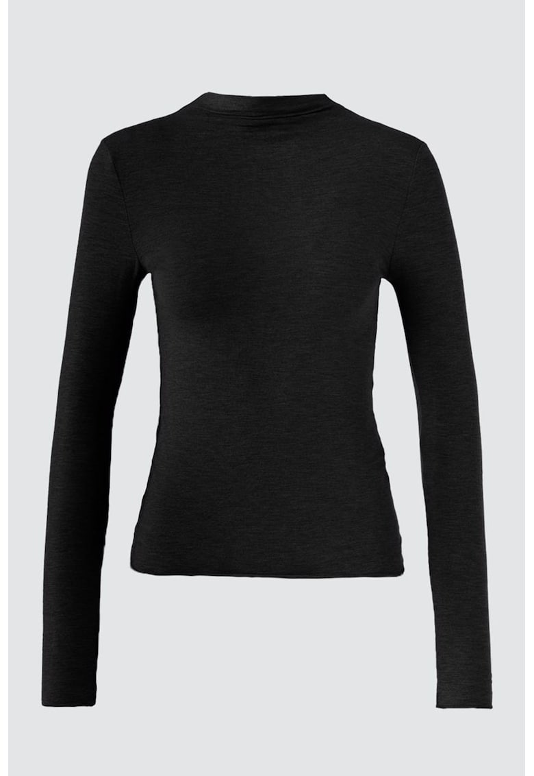 Bluza slim fit - Negru