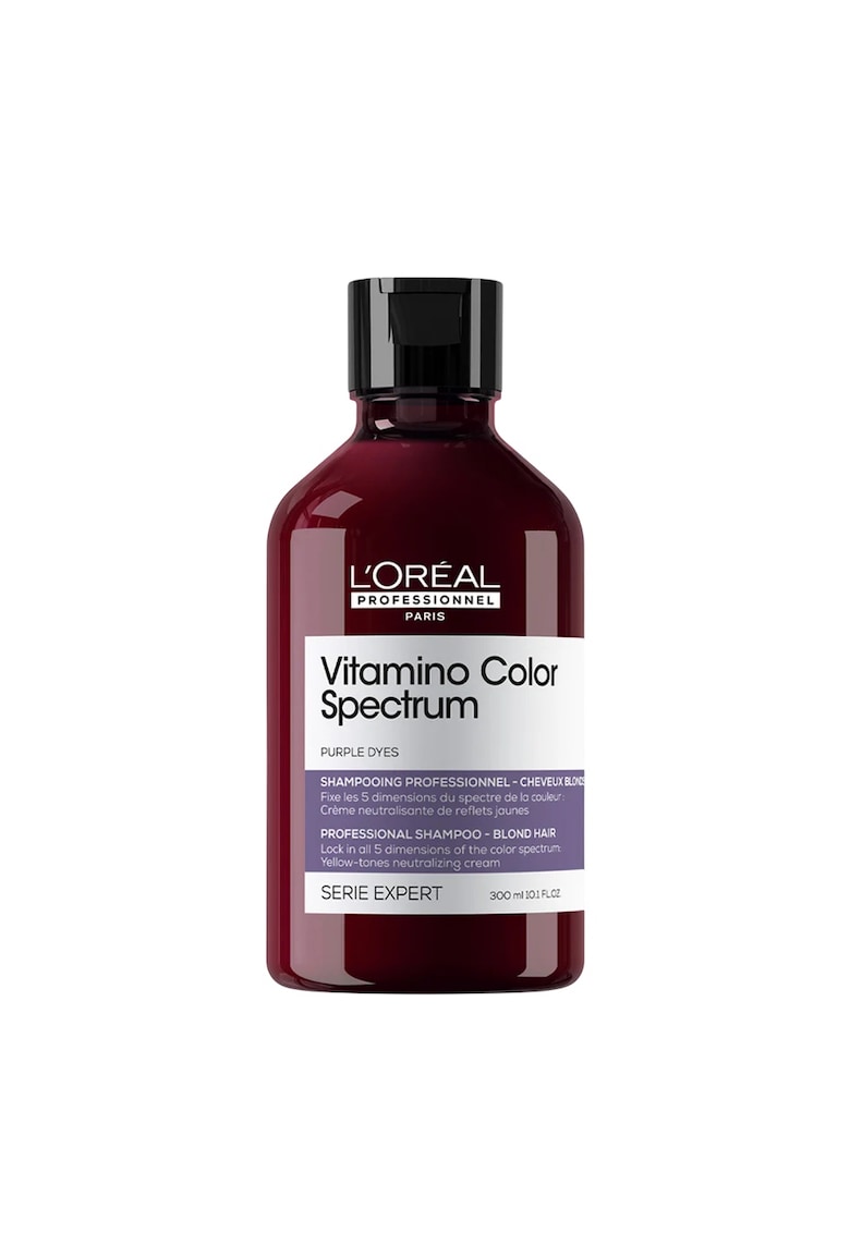 Sampon neutralizator pentru tonuri galbene L'Oréal Professionnel Serie Expert Vitamino Color Spectrum - 300 ml