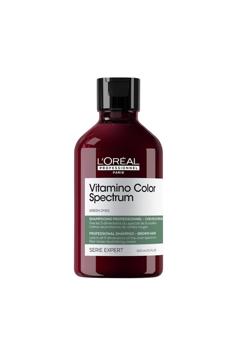Sampon neutralizator pentru tonuri rosii - L'Oréal Professionnel Serie Expert Vitamino Color Spectrum Green - 300 ml